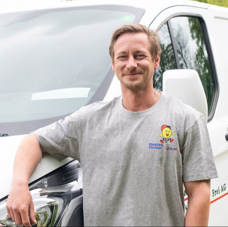 Roman Binder, Team Photovoltaik bei Elektro Flückiger + Frei AG, Ehrendingen.