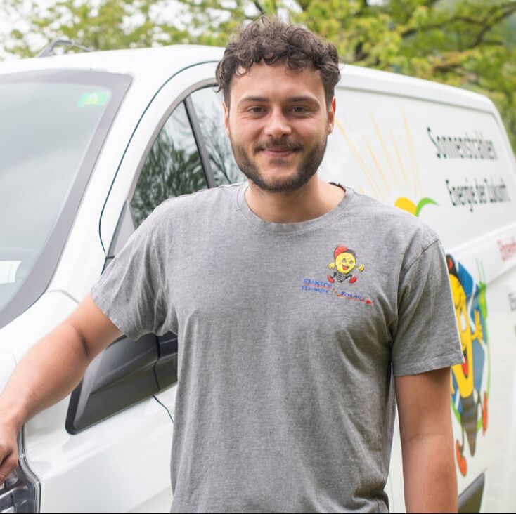 Elias Willi, Projektleiter Photovoltaik bei Elektro Flückiger + Frei AG, Ehrendingen.